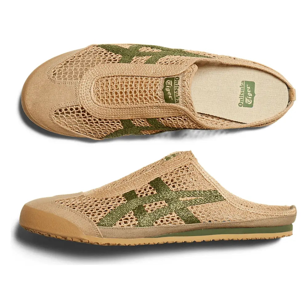 Tênis Onitsuka Tiger Mexico 66 Sabot Beige Green Bege - foto 8