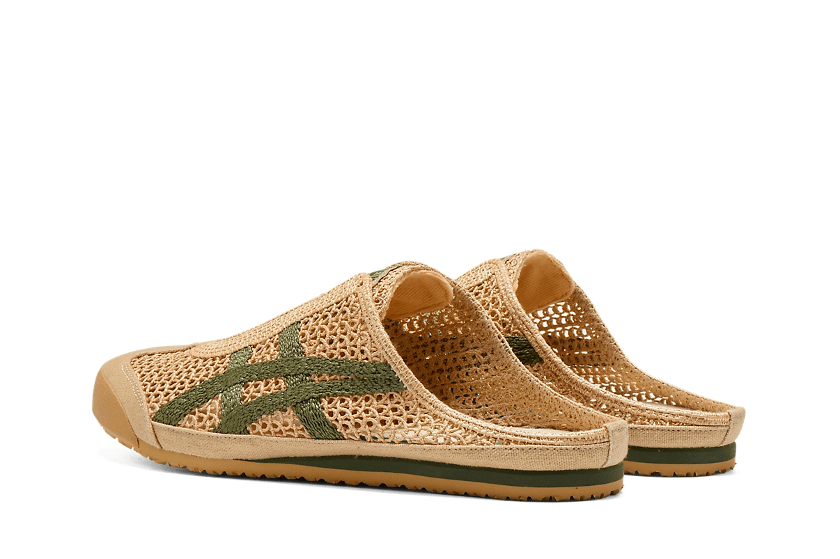 Tênis Onitsuka Tiger Mexico 66 Sabot Beige Green Bege