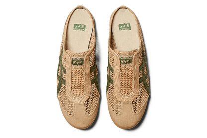 Tênis Onitsuka Tiger Mexico 66 Sabot Beige Green Bege