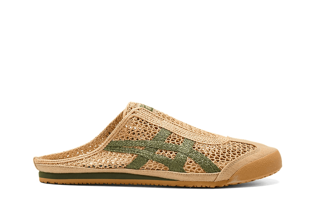 Tênis Onitsuka Tiger Mexico 66 Sabot Beige Green Bege