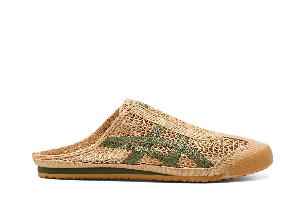 Tênis Onitsuka Tiger Mexico 66 Sabot Beige Green Bege