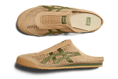 Tênis Onitsuka Tiger Mexico 66 Sabot Beige Green Bege