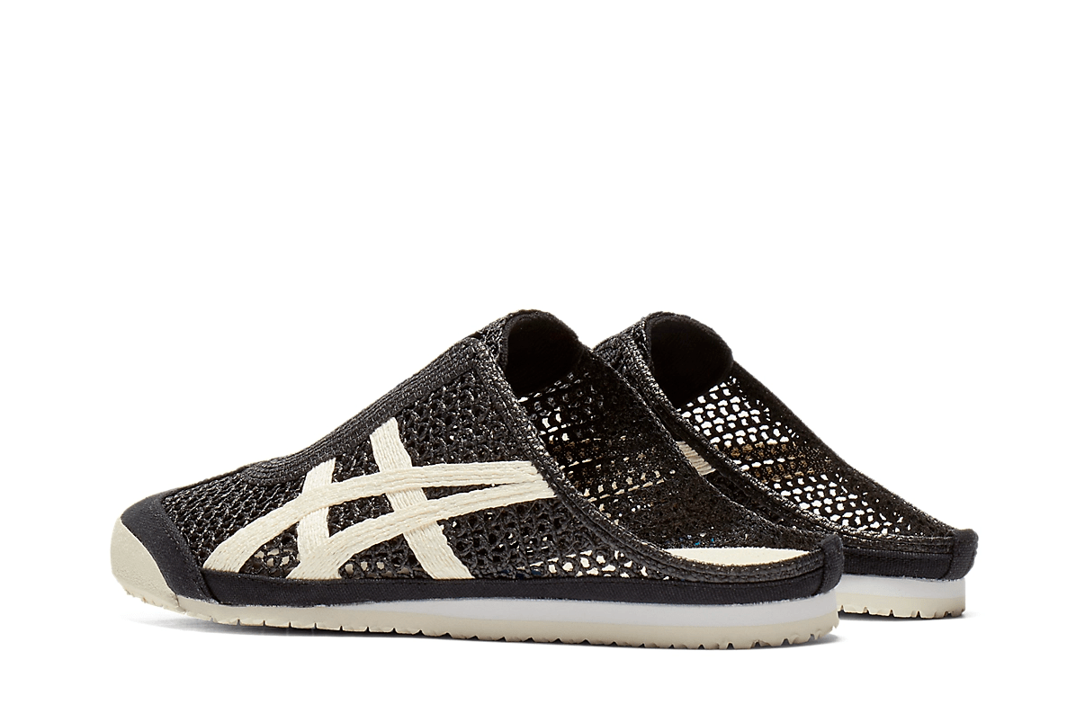 Tênis Onitsuka Tiger Mexico 66 Sabot Black Cream Preto