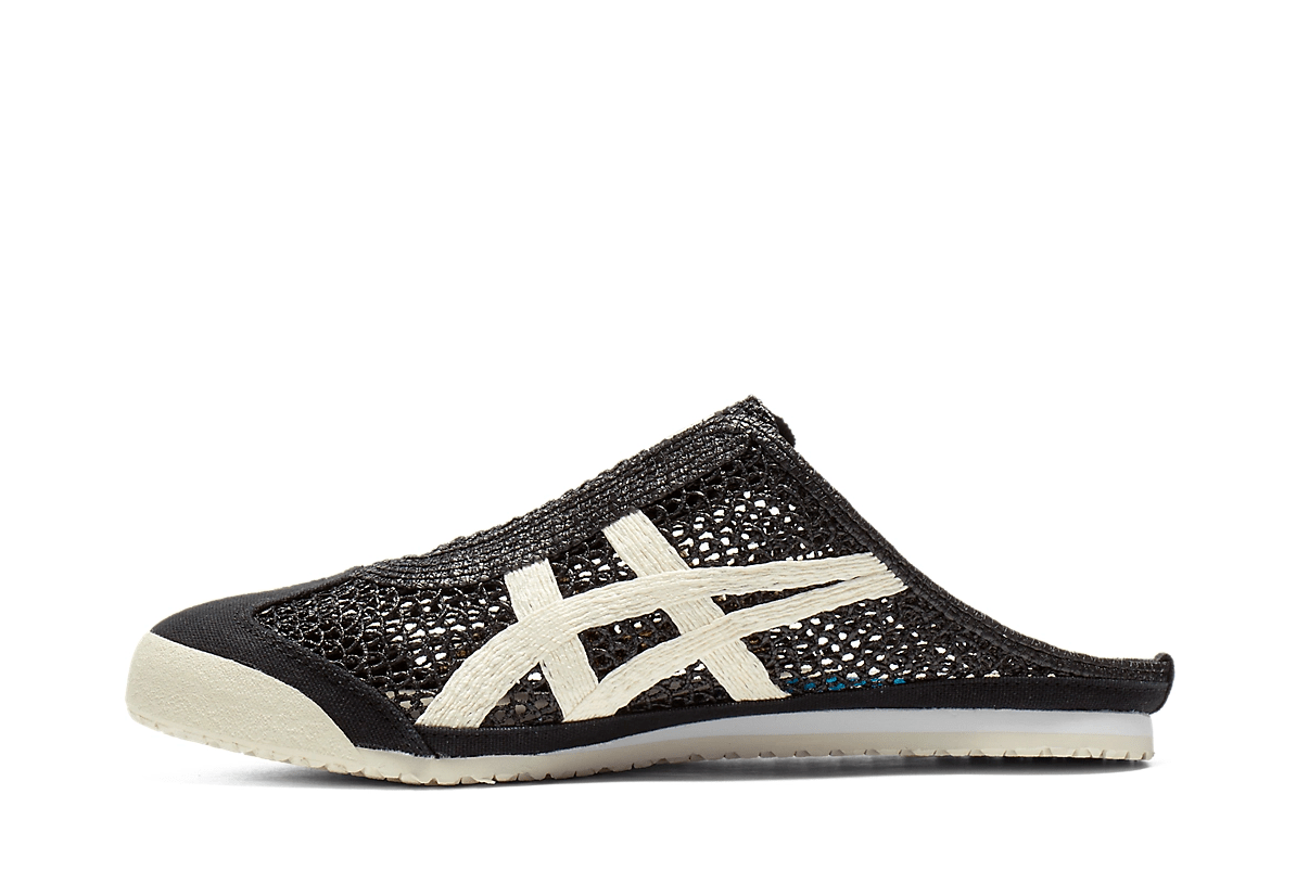 Tênis Onitsuka Tiger Mexico 66 Sabot Black Cream Preto