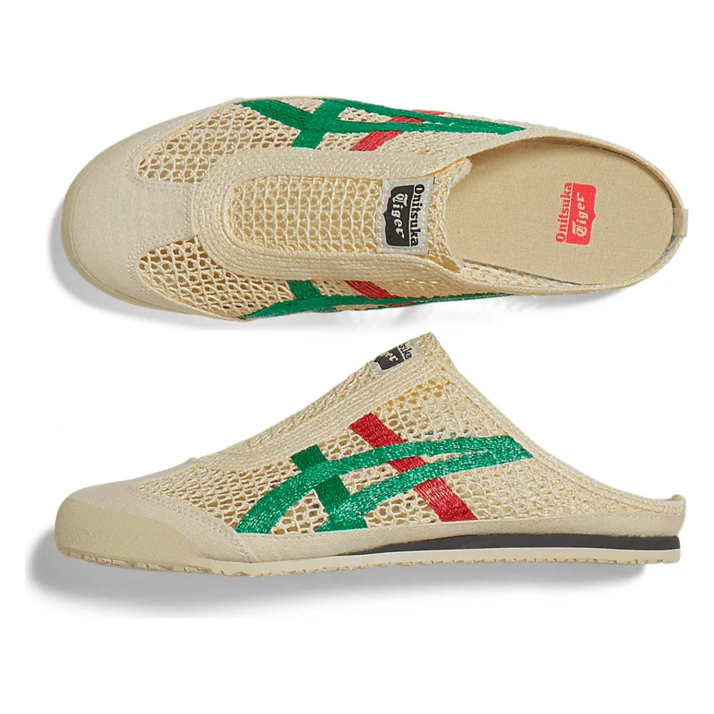 Tênis Onitsuka Tiger Mexico 66 Sabot Cream Kale Bege - foto 8