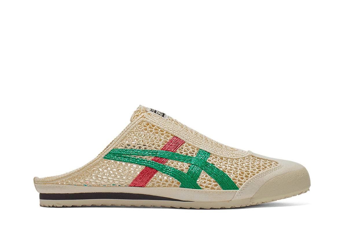 Tênis Onitsuka Tiger Mexico 66 Sabot Cream Kale Bege