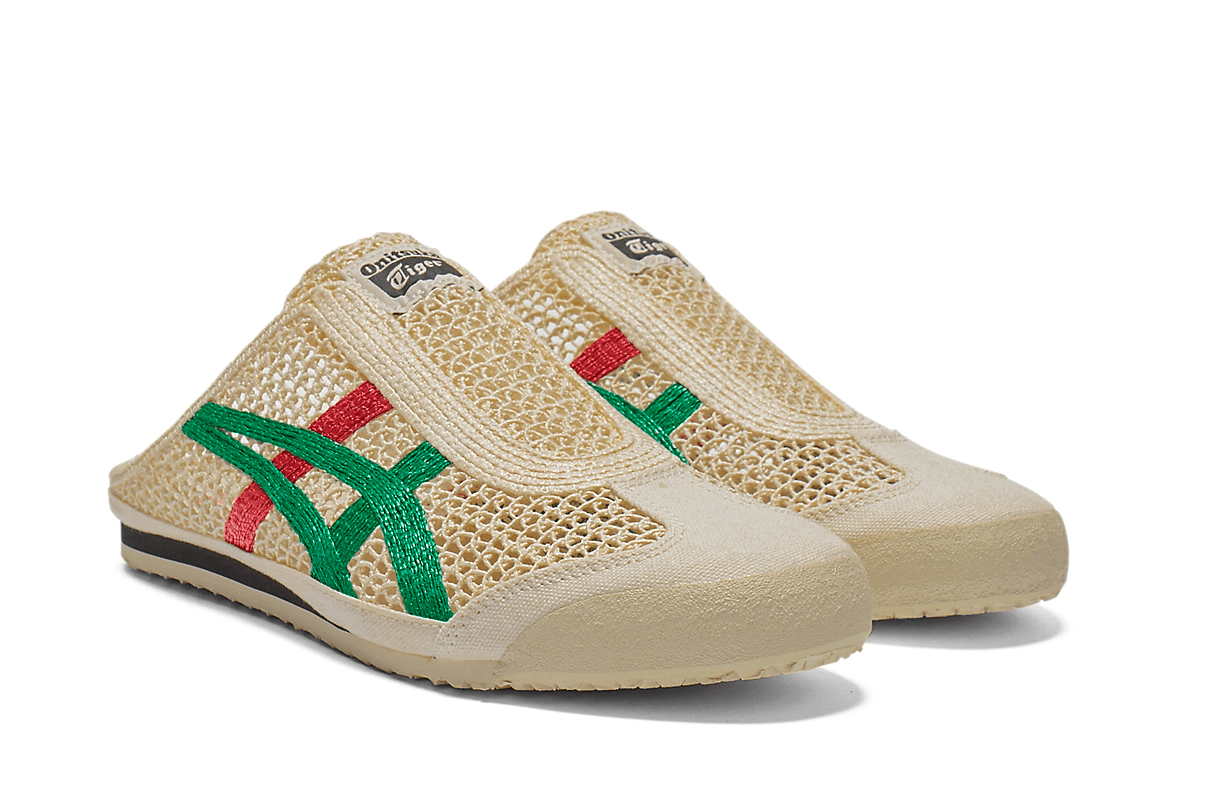 Tênis Onitsuka Tiger Mexico 66 Sabot Cream Kale Bege