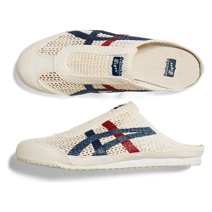 Tênis Onitsuka Tiger Mexico 66 Sabot Cream Mako Blue Bege - foto 6