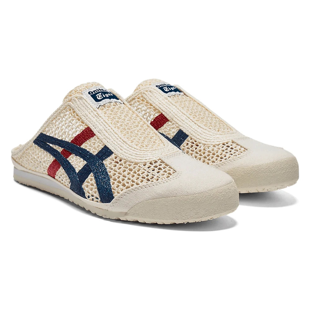 Tênis Onitsuka Tiger Mexico 66 Sabot Cream Mako Blue Bege - foto 7