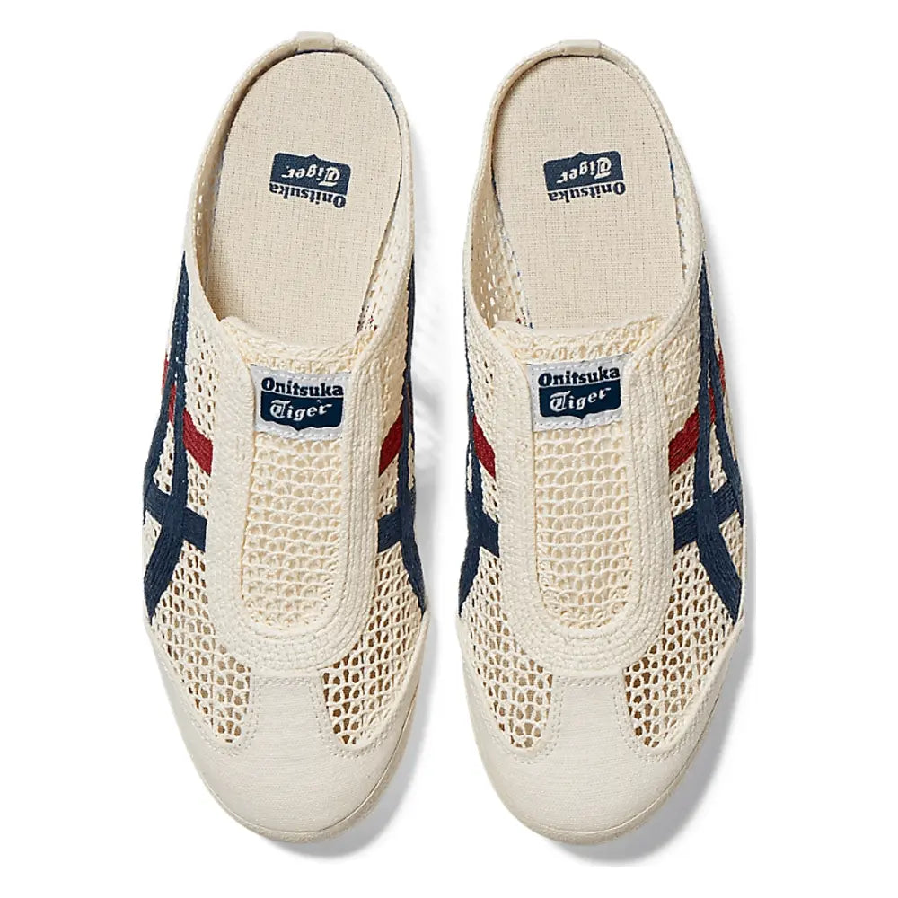 Tênis Onitsuka Tiger Mexico 66 Sabot Cream Mako Blue Bege - foto 8