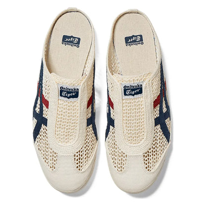 Tênis Onitsuka Tiger Mexico 66 Sabot Cream Mako Blue Bege - foto 8