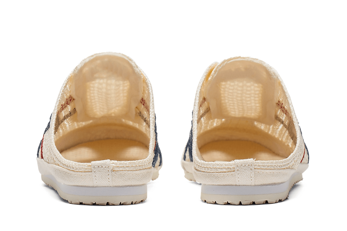 Tênis Onitsuka Tiger Mexico 66 Sabot Cream Mako Blue Bege