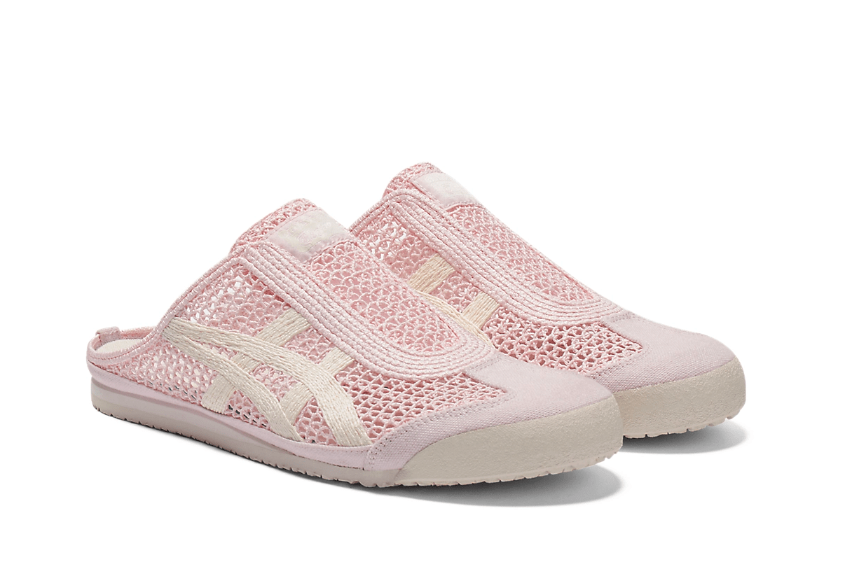 Tênis Onitsuka Tiger Mexico 66 Sabot Crystal Pink Cream Rosa