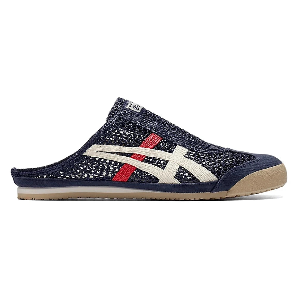 Tênis Onitsuka Tiger Mexico 66 Sabot Iron Navy Cream Azul
