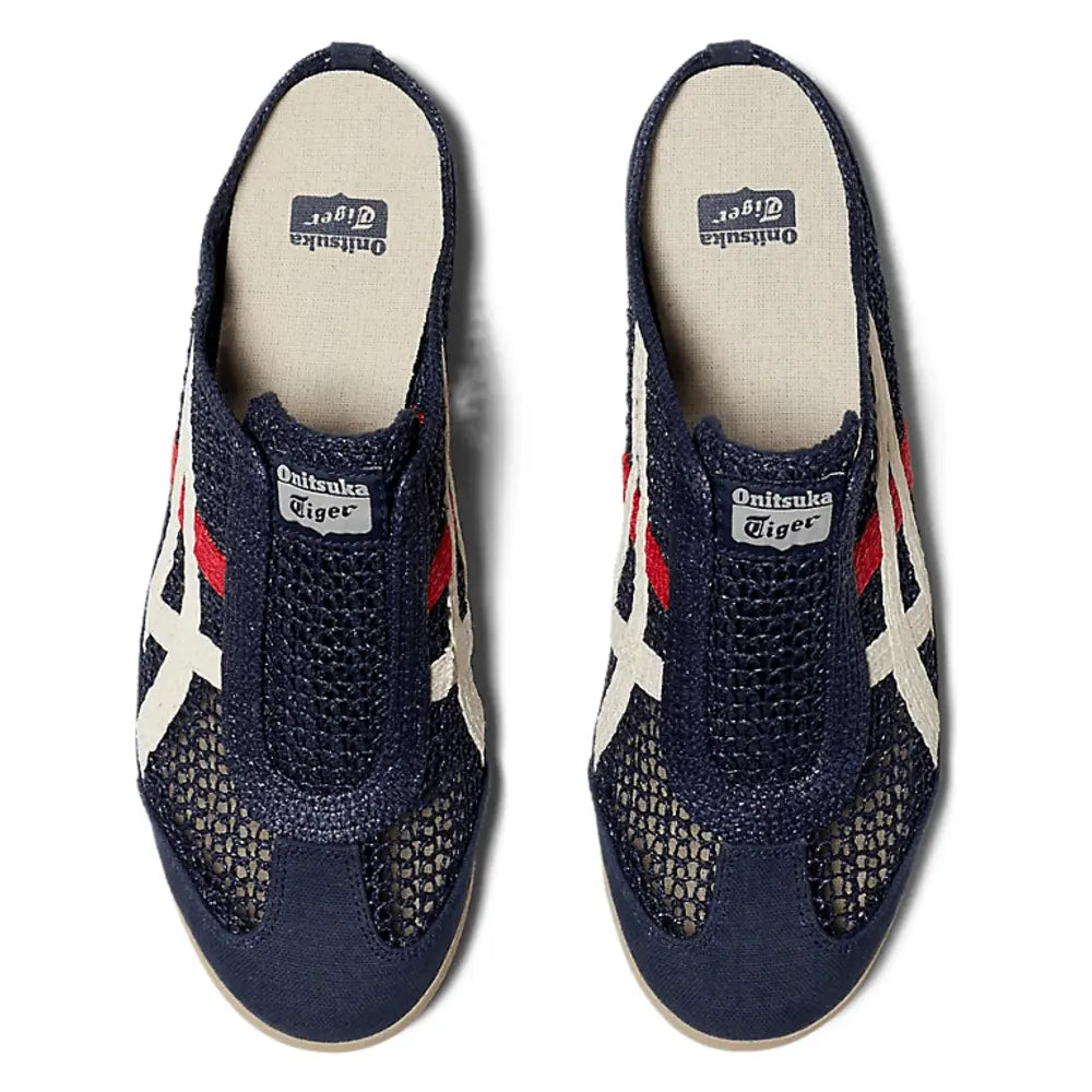 Tênis Onitsuka Tiger Mexico 66 Sabot Iron Navy Cream Azul - foto 4