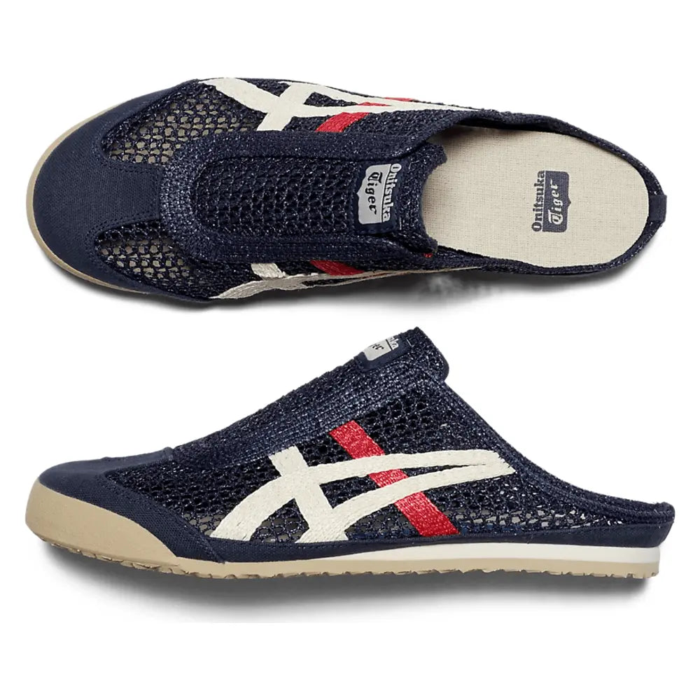Tênis Onitsuka Tiger Mexico 66 Sabot Iron Navy Cream Azul - foto 6