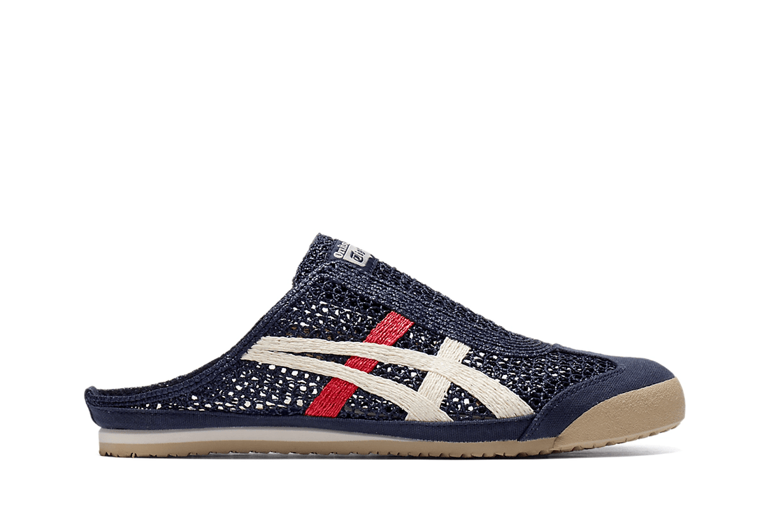Tênis Onitsuka Tiger Mexico 66 Sabot Iron Navy Cream Azul