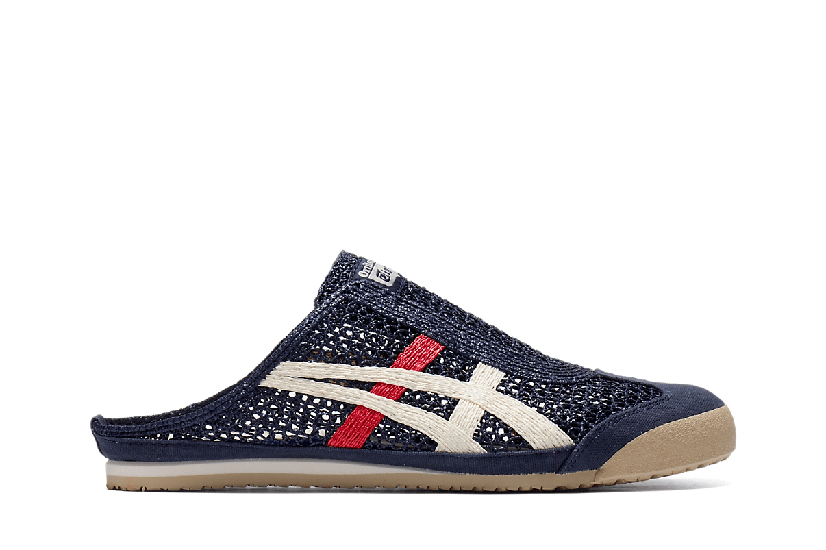 Tênis Onitsuka Tiger Mexico 66 Sabot Iron Navy Cream Azul