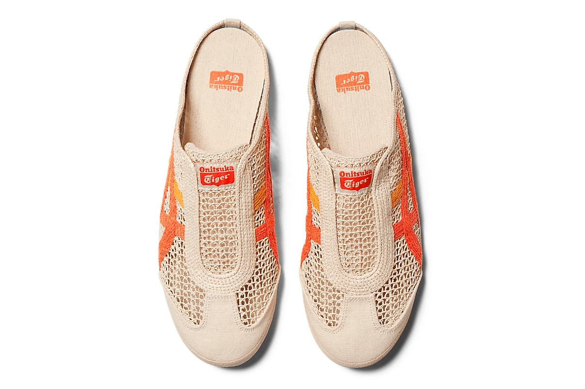 Tênis Onitsuka Tiger Mexico 66 Sabot Oatmeal Habanero Bege