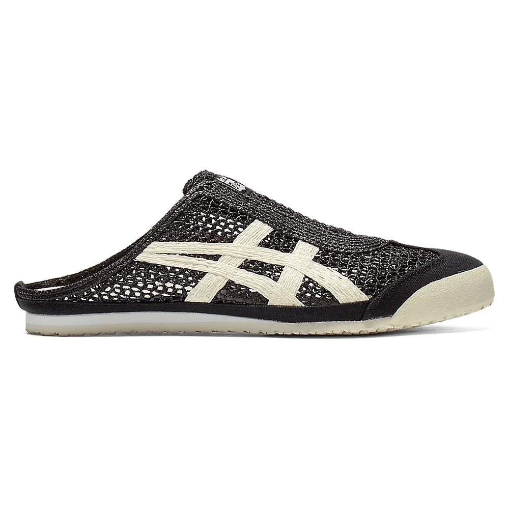 Tênis Onitsuka Tiger Mexico 66 Sabot Black Cream Preto