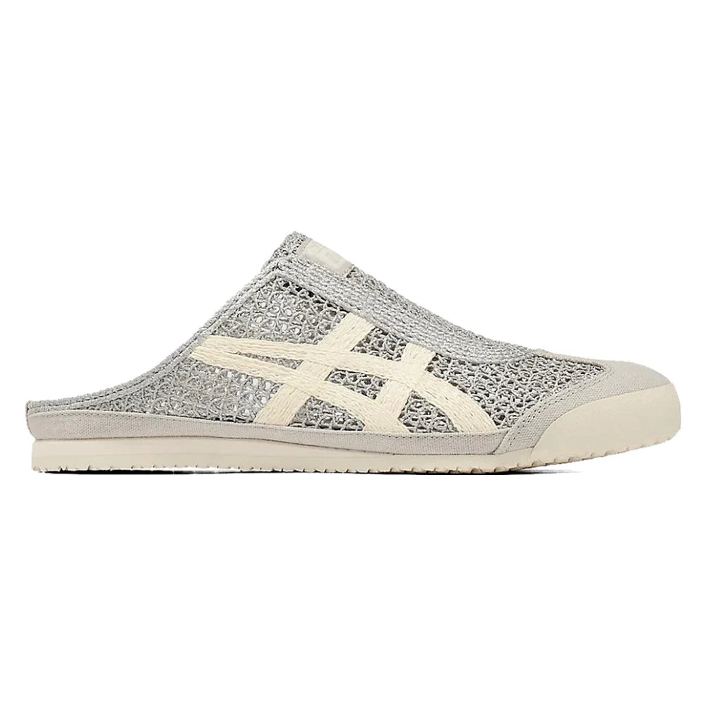 Tênis Onitsuka Tiger Mexico 66 Sabot Pure Silver Cream Cinza