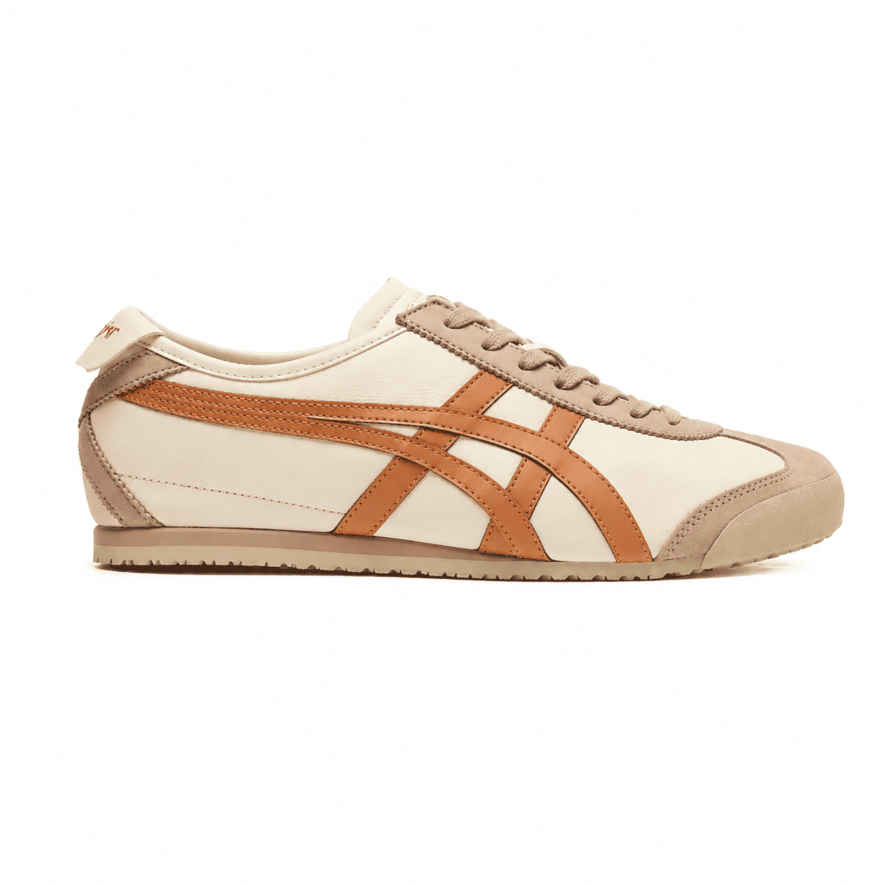 Tênis Onitsuka Tiger Mexico 66 Birch/Rust Orange Bege