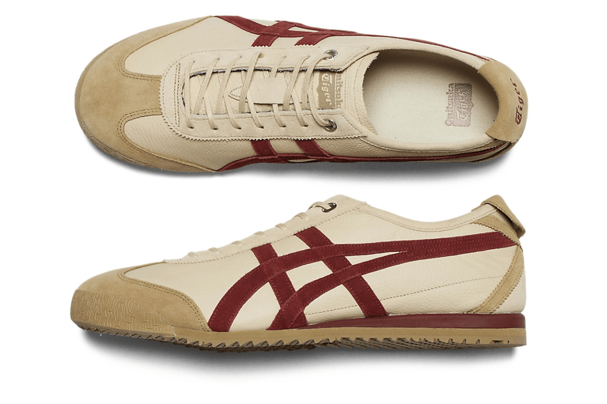 Tênis Onitsuka Tiger Mexico 66 SD Beige Beet Juice Bege