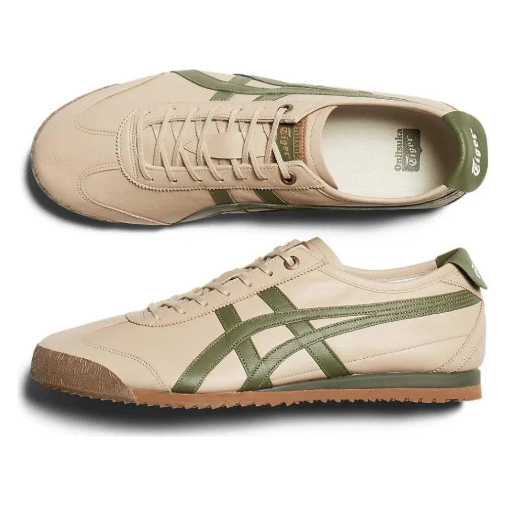 Tênis Onitsuka Tiger Mexico 66 SD Beige Green Bege - foto 5