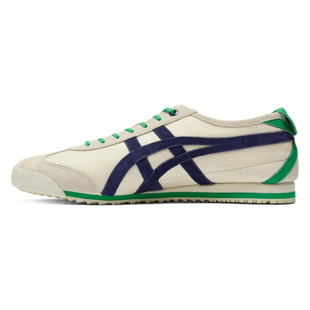 Tênis Onitsuka Tiger Mexico 66 SD Birch Peacoat Green Bege - foto 2