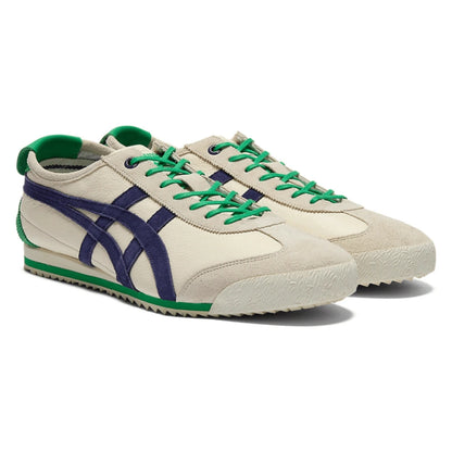 Tênis Onitsuka Tiger Mexico 66 SD Birch Peacoat Green Bege - foto 3