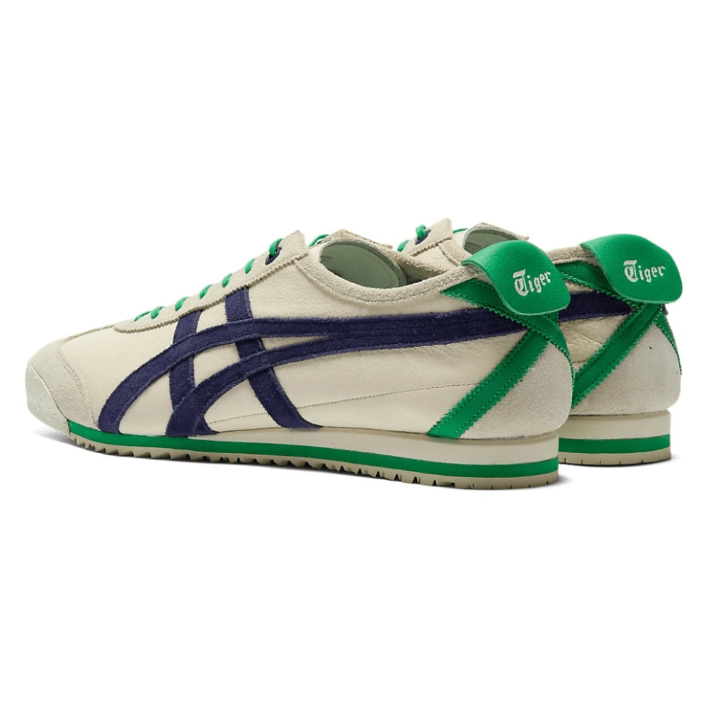 Tênis Onitsuka Tiger Mexico 66 SD Birch Peacoat Green Bege - foto 4