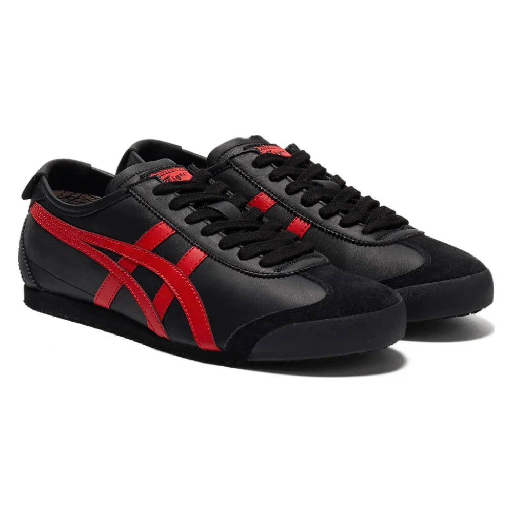 Tênis Onitsuka Tiger Mexico 66 SD Black Classic Red Preto - foto 3
