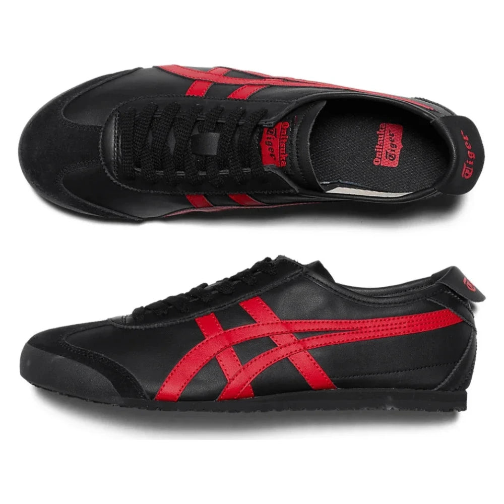 Tênis Onitsuka Tiger Mexico 66 SD Black Classic Red Preto - foto 7