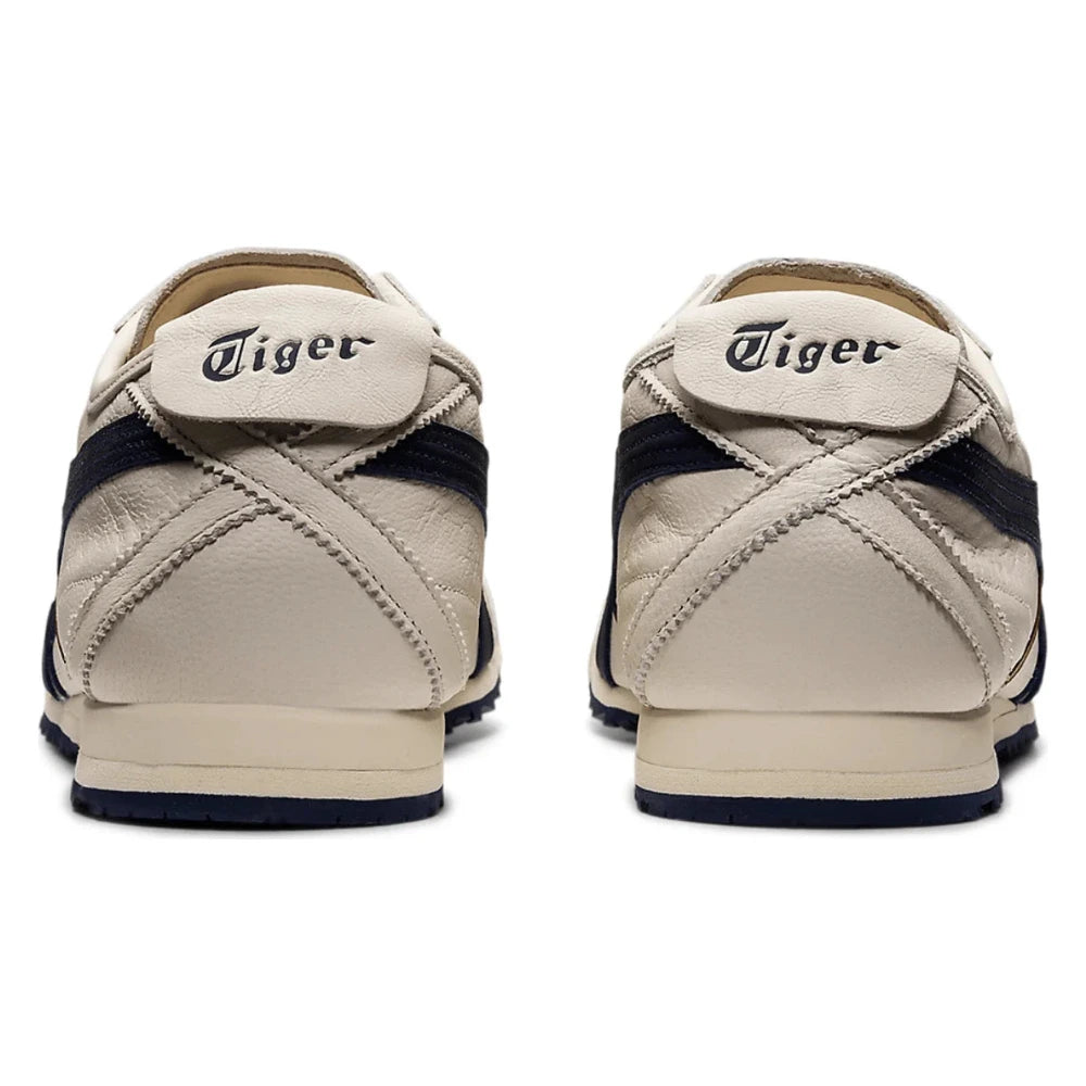 Tênis Onitsuka Tiger Mexico 66 SD Cream Peacoat Navy Red Bege - foto 4