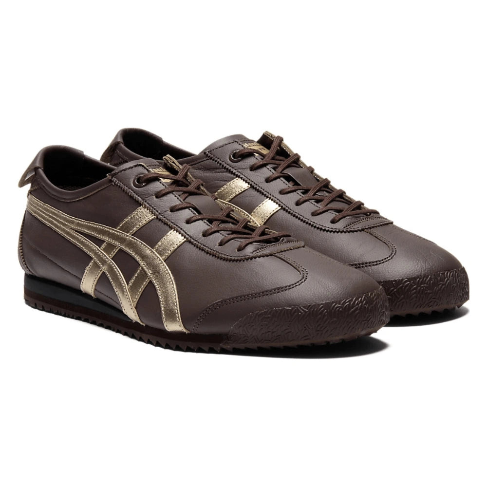 Tênis Onitsuka Tiger Mexico 66 SD Licorice Brown Champagne Marrom - foto 4