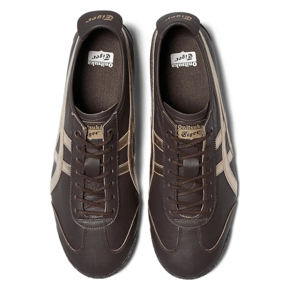Tênis Onitsuka Tiger Mexico 66 SD Licorice Brown Champagne Marrom - foto 6