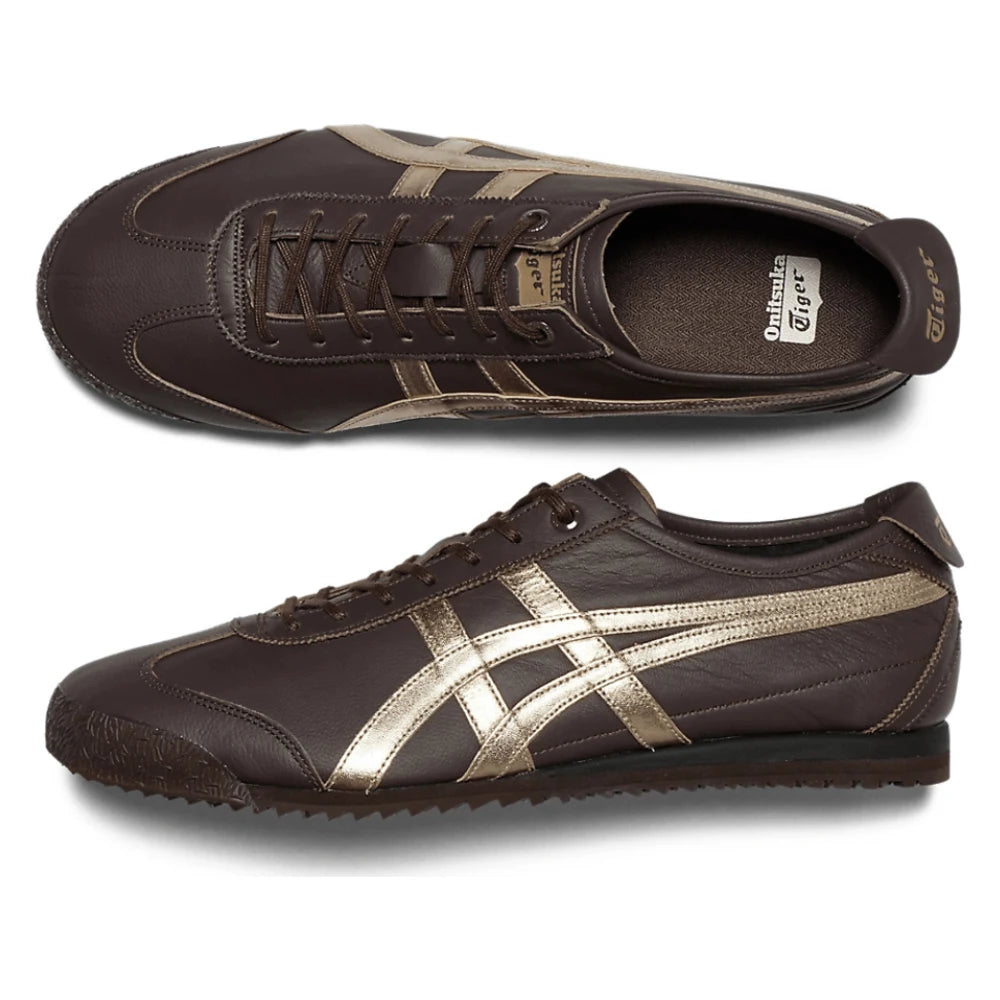 Tênis Onitsuka Tiger Mexico 66 SD Licorice Brown Champagne Marrom - foto 8