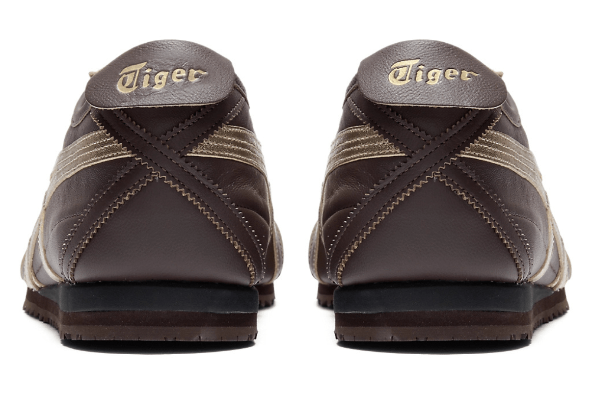Tênis Onitsuka Tiger Mexico 66 SD Licorice Brown Champagne Marrom