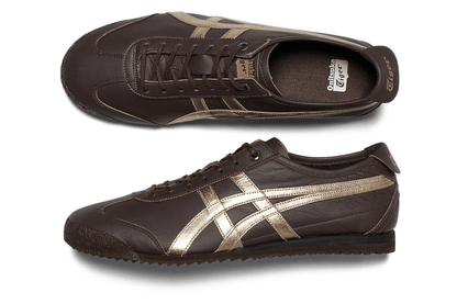 Tênis Onitsuka Tiger Mexico 66 SD Licorice Brown Champagne Marrom