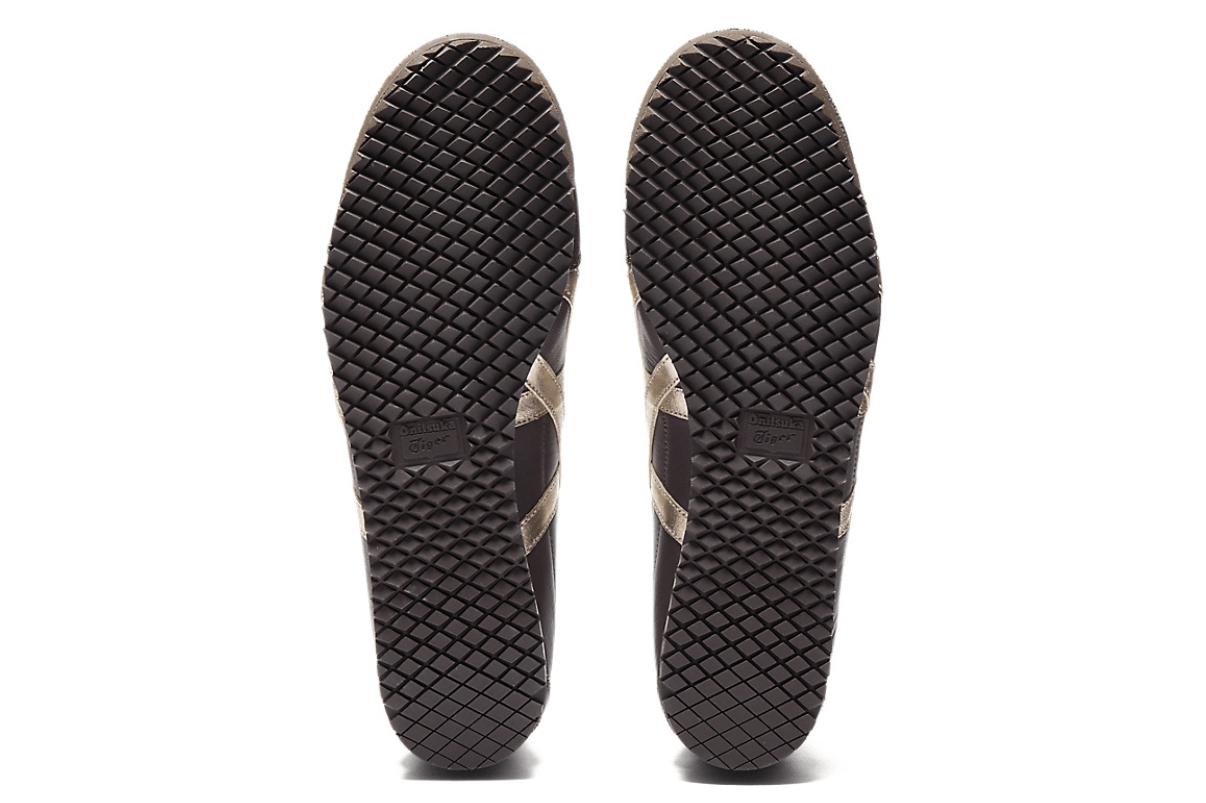 Tênis Onitsuka Tiger Mexico 66 SD Licorice Brown Champagne Marrom