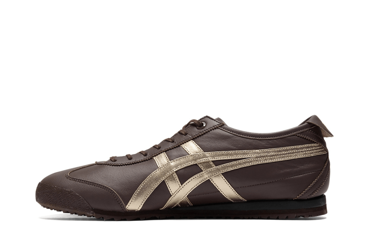 Tênis Onitsuka Tiger Mexico 66 SD Licorice Brown Champagne Marrom