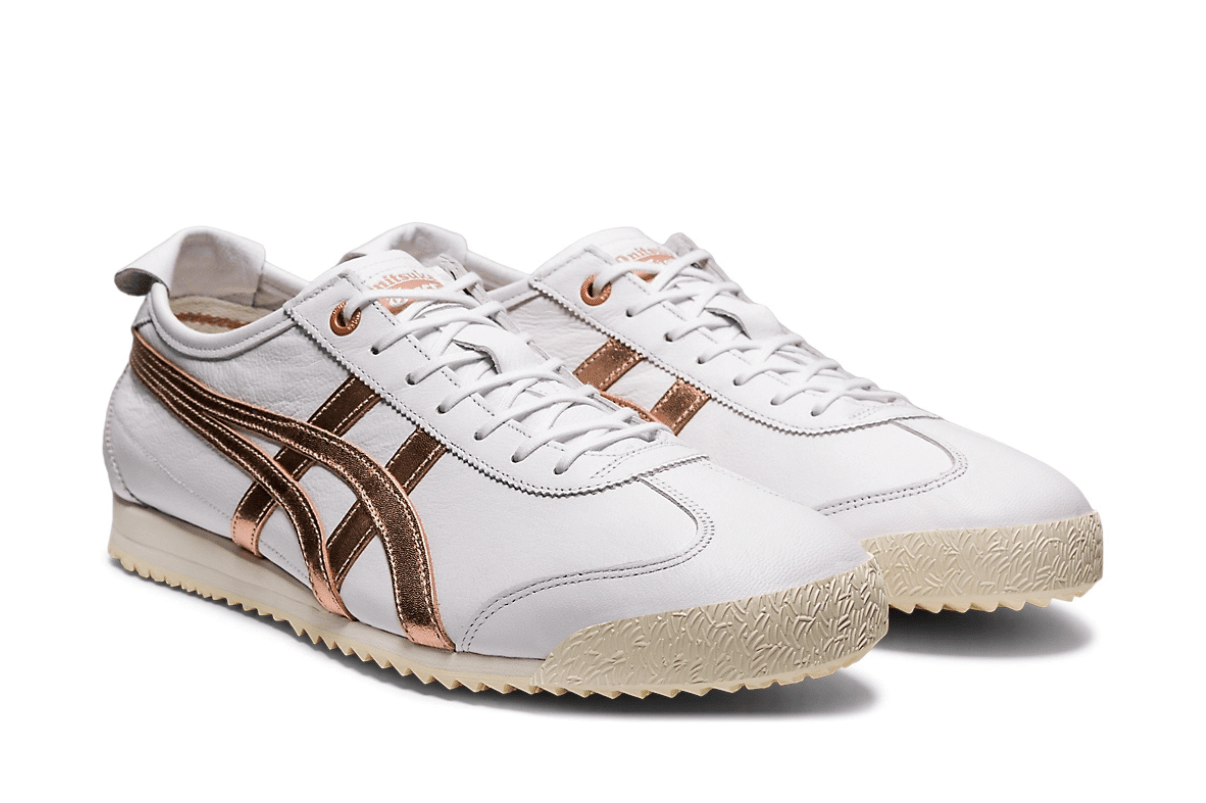 Tênis Onitsuka Tiger Mexico 66 SD White/Rose Gold Branco