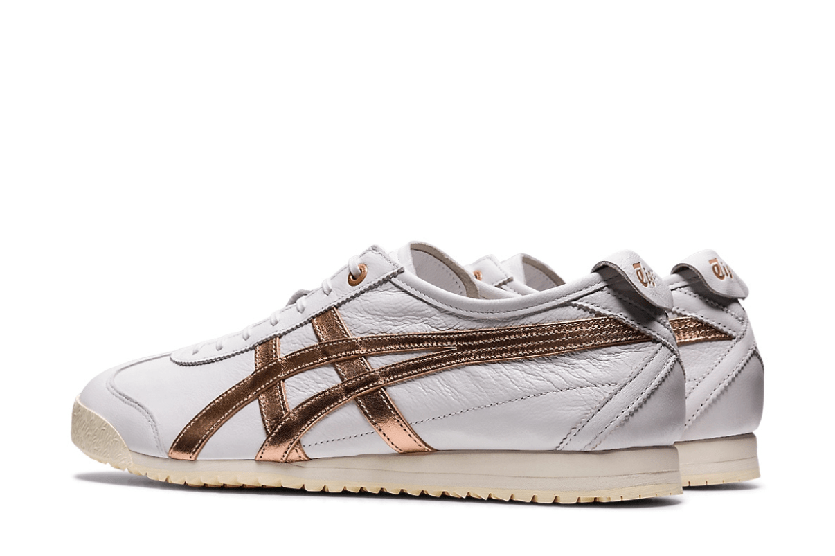 Tênis Onitsuka Tiger Mexico 66 SD White/Rose Gold Branco