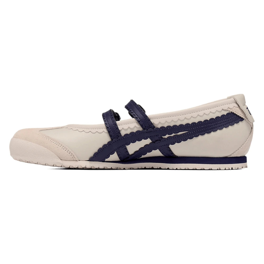 Tênis Onitsuka Tiger Mexico 66 TGRS Birch Peacoat Bege - foto 2