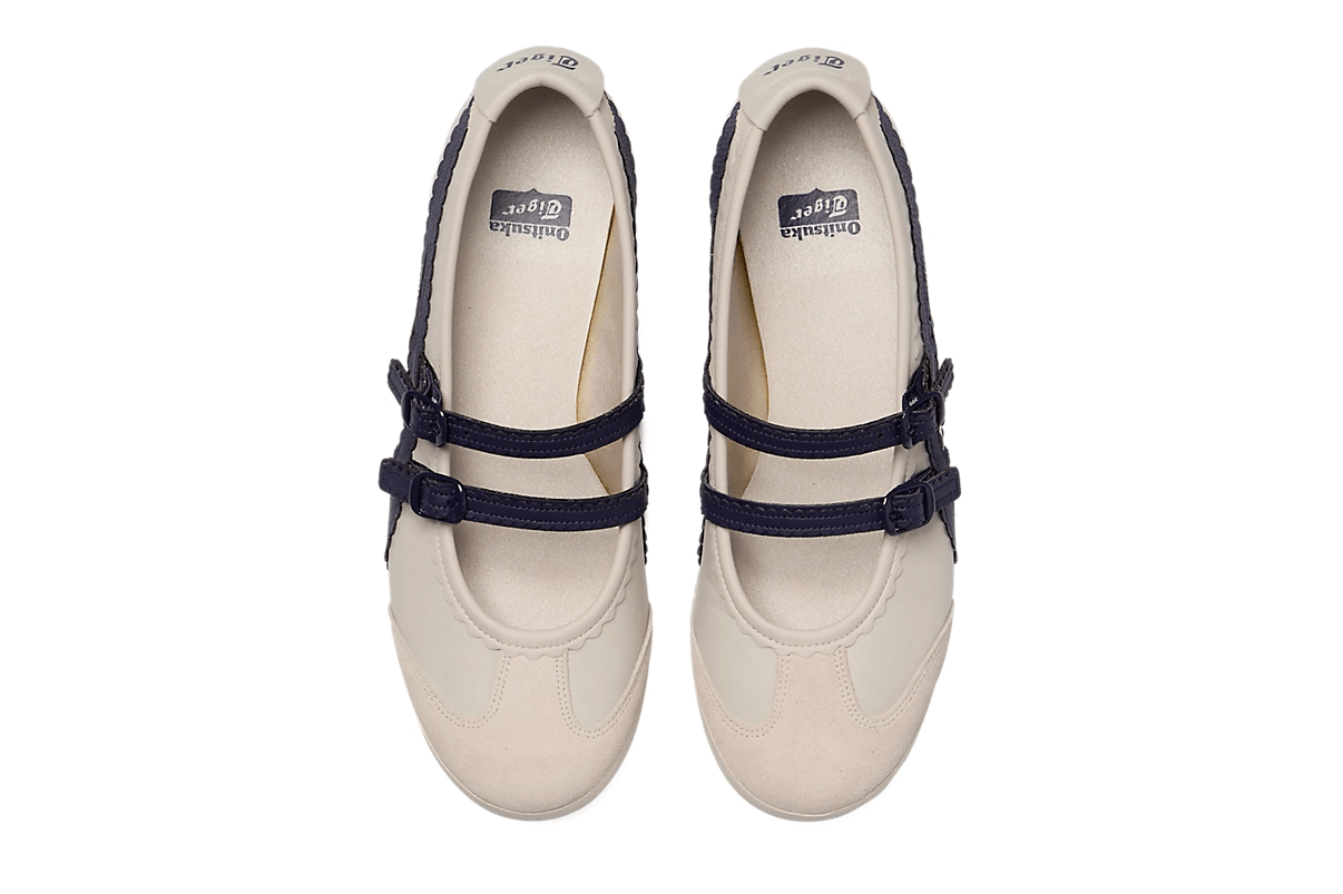 Tênis Onitsuka Tiger Mexico 66 TGRS Birch Peacoat Bege