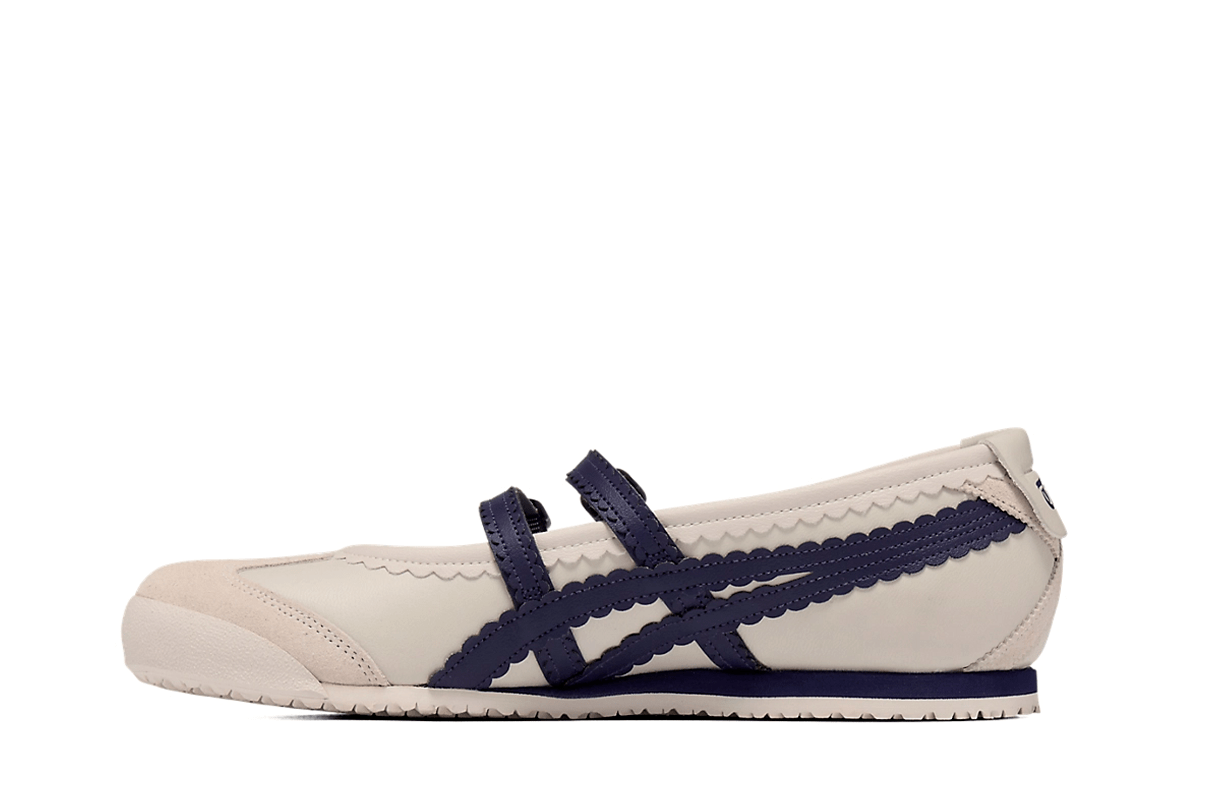 Tênis Onitsuka Tiger Mexico 66 TGRS Birch Peacoat Bege
