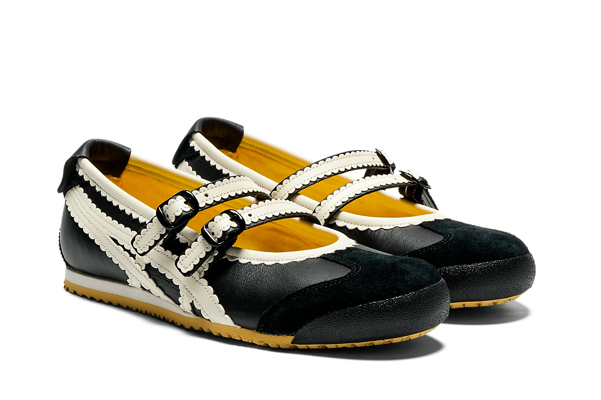 Tênis Onitsuka Tiger Mexico 66 TGRS Black/Cream Preto