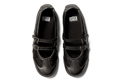 Tênis Onitsuka Tiger Mexico 66 TGRS Black/Gunmetal Glitter Pack Preto