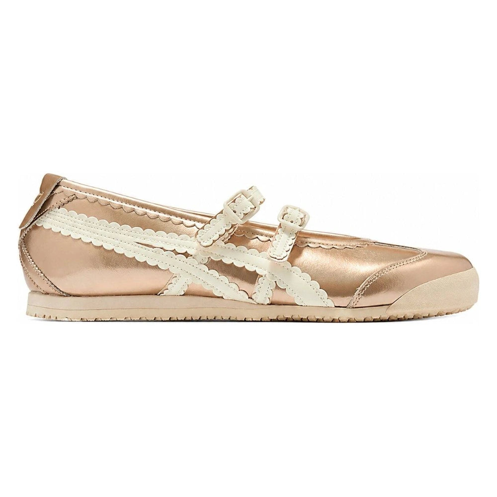 Tênis Onitsuka Tiger Mexico 66 TGRS Champagne/Cream Dourado
