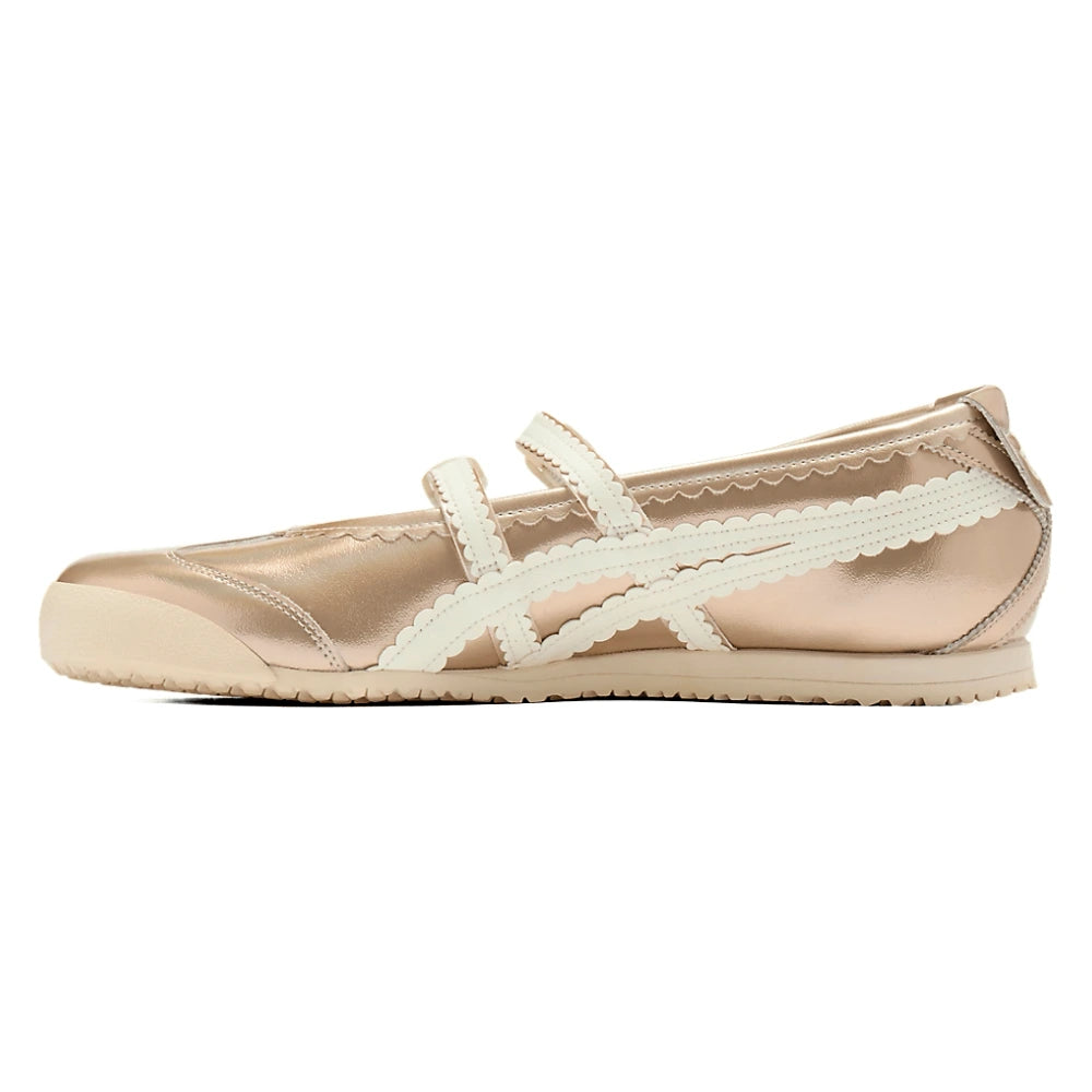 Tênis Onitsuka Tiger Mexico 66 TGRS Champagne/Cream Dourado - foto 2